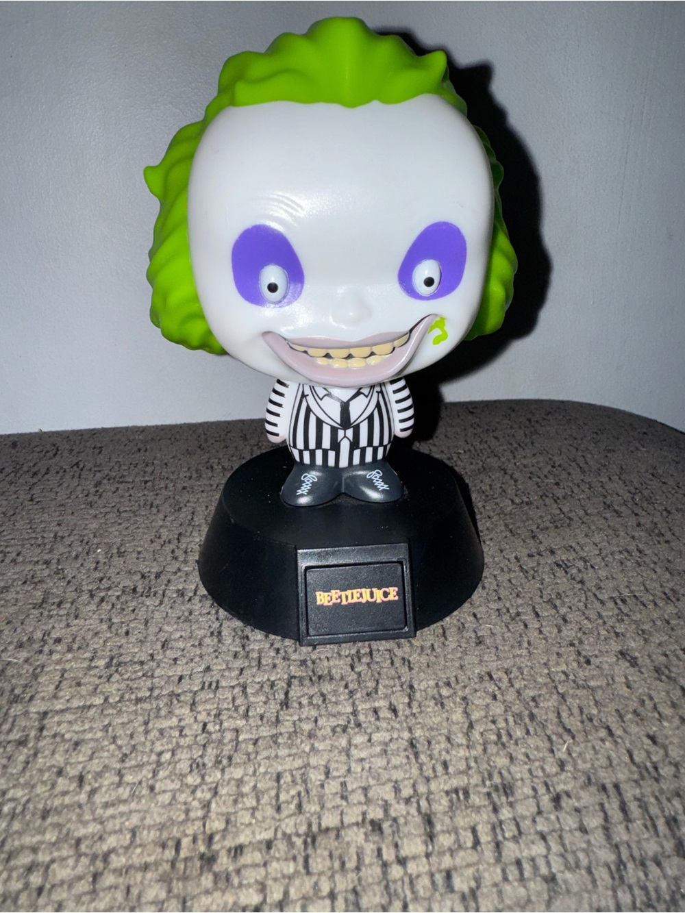 Beetle juice night light or light up figure 
5” tall